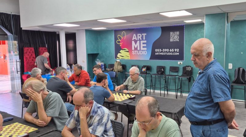 🏁 Два турнира в один день — праздник шашек в Ашдоде!