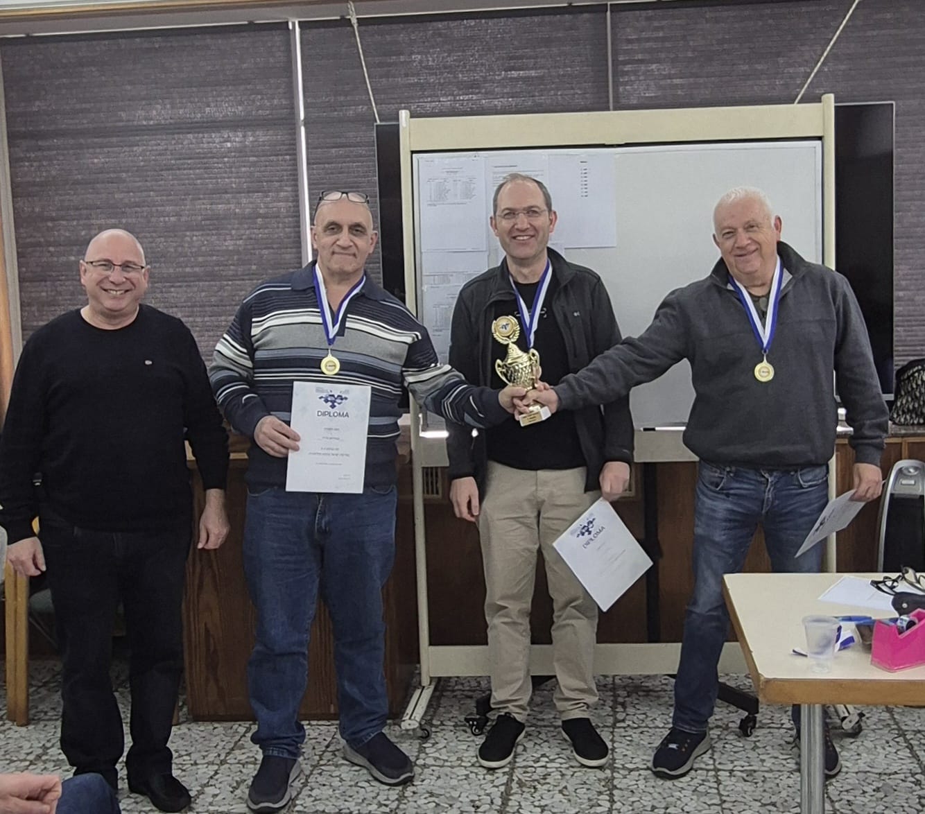 Чемпионат Израиля по 100-клеточным шашкам